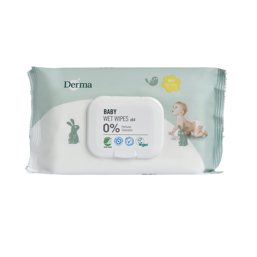 Derma Eco Baby chusteczki nawilżane